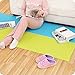RanBow floor PVC waterproof multifunction thick mat,Use in the living room, bedroom, kitchen, bathroom, closet, shoe rack.Non-slip mats, game pad, Baby crawling mat , baby floor mat(43 * 180*),Green