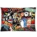 Pillowcase Fashion Pillow CoverCustom Broadway Musical Collage Home Decorative Pillow Case Cover 2030 Two Sides Print