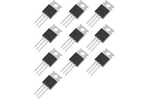 Bridgold 10pcs IRLZ44N IRLZ44NPBF IRL N-Channel MOSFET Transistor 55V 47A，TO-220AB.