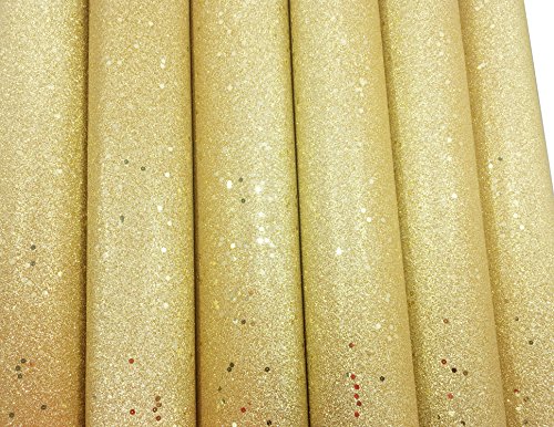 Misscrafts 6pcs 8" x 12" (20cm x 30cm) top sparkly glit…