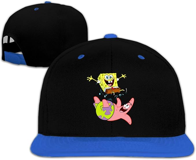 Happy Spongebob Kids Baseball Cap Cute Animal Cartoon Plain Baseball
