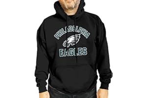 Team Fan Apparel NFL Adult Gameday Hooded Sweatshirt - Poly Fleece Cotton Blend - Stay Warm and Represent Your Team in Style