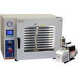 Across International AT19wv Steel Ai AccuTemp Vacuum Oven with 9 cfm Dual-Stage Vacuum Pump, 1.9 cu. ft., 5-Sided Pad Heating for 25% Faster Heat