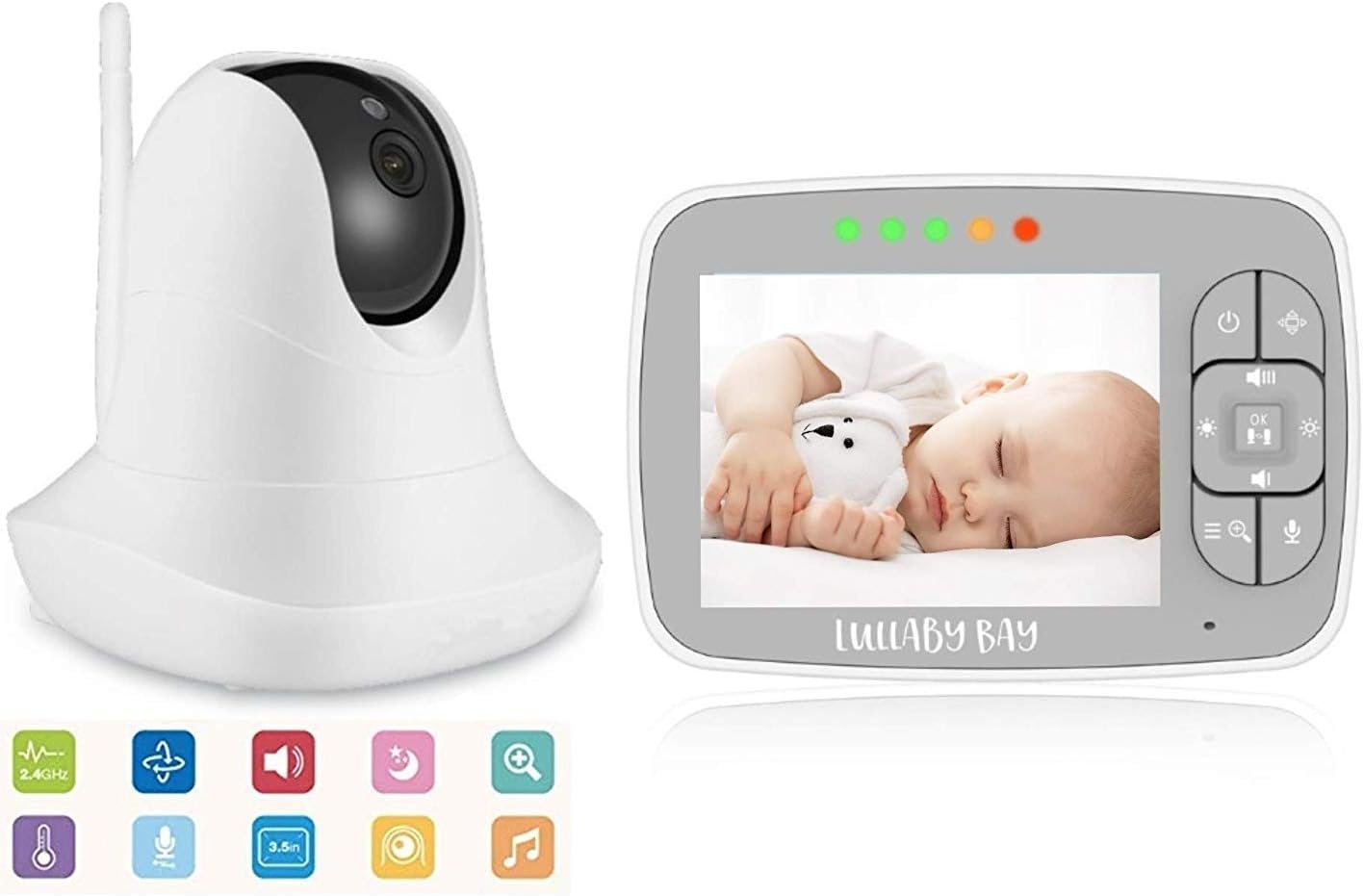 lullaby bay video baby monitor
