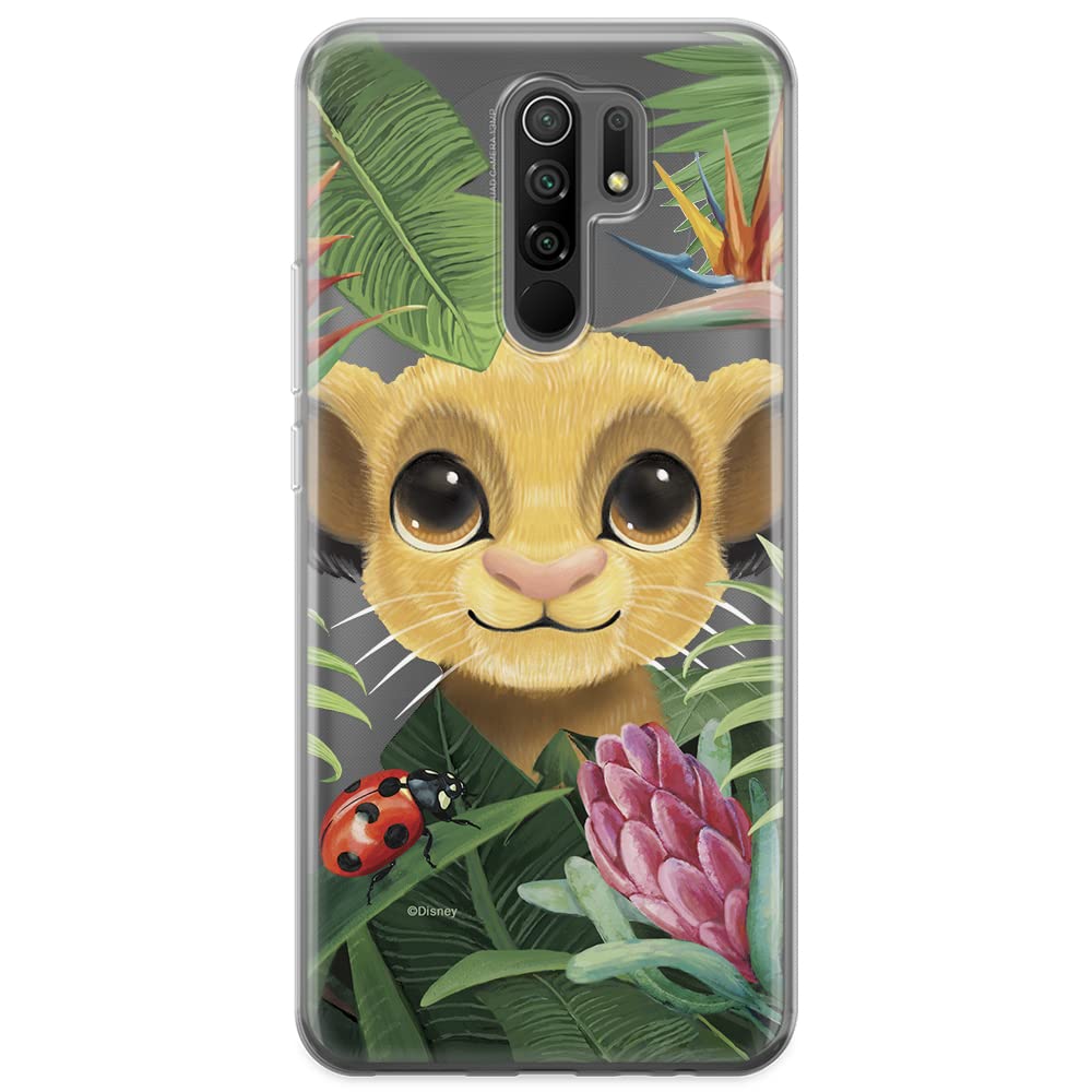 ERT GROUP mobile phone case for Xiaomi REDMI 9 original and officially Licensed Disney pattern Simba & Friends 002 optimally adapted to the shape of the mobile phone, partially transparent