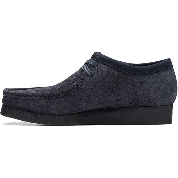 Amazon.com | Clarks Men's Wallabee (Ink Hairy Suede