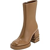 JW PEI Women's Saylor Round Toe Platform Ankle Boots