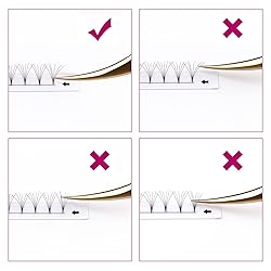 Premade Fans Eyelash Extensions 6D 0.07 D Curl