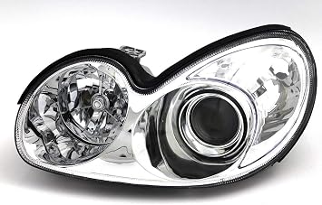 Amazon Com For Hyundai Sonata Headlight 2002 2003 2004 2005 Driver Left Side Headlamp Assembly Replacement Automotive