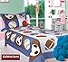 Golden Linens Kids Bedspread Sport American Football, Baseball and Basketball # 26 (Twin)