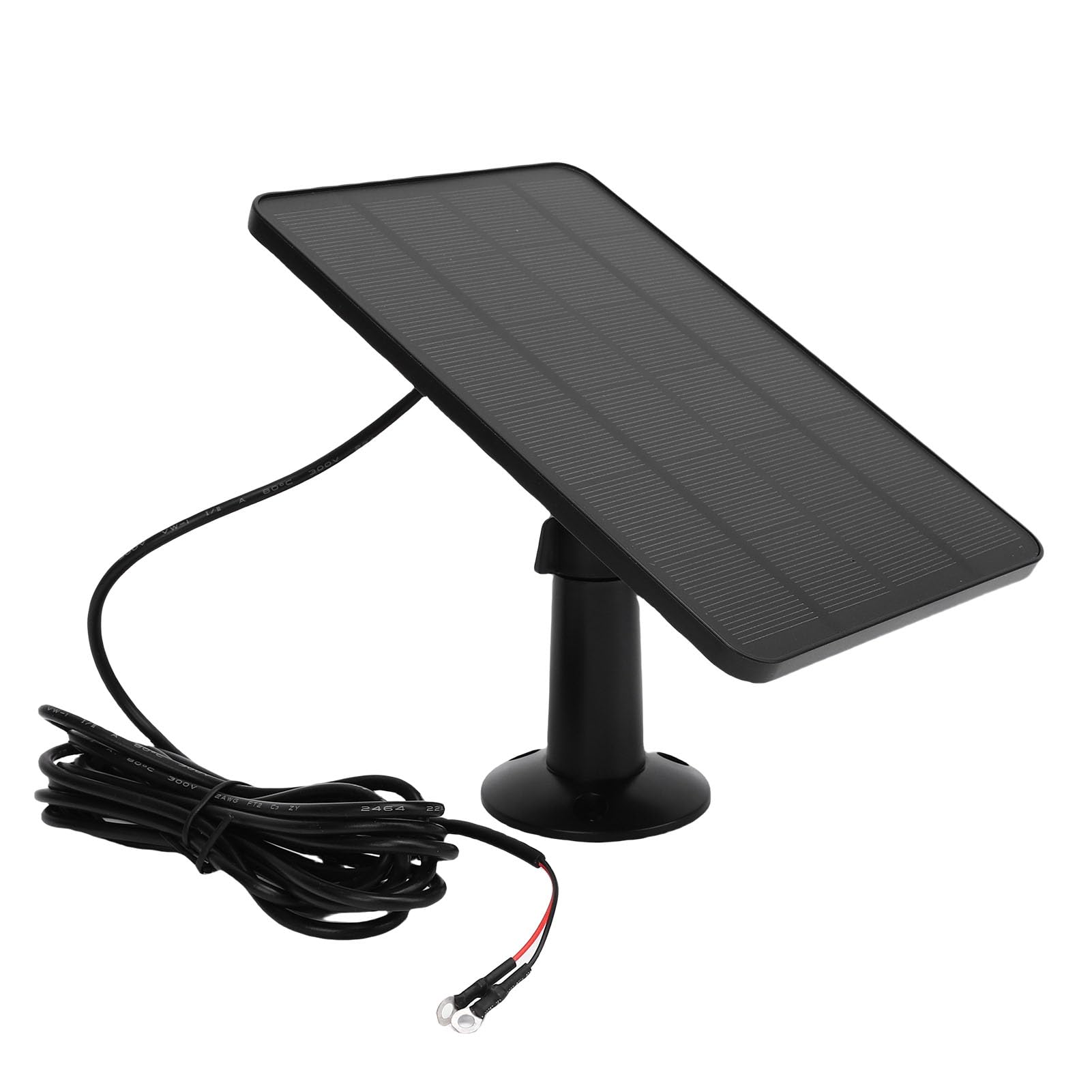 10W Solar Panel Camera Charger, Compatible with, Video Doorbell 2, 360 Degree Stand, IP66 Weatherproof, 9.8ft Cable, Easy Install, for Doorbell (CSP4W-O-B)