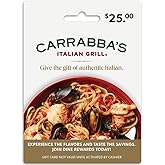 Bloomin’ Brands Carrabba's Italian Grill Restaurant $25