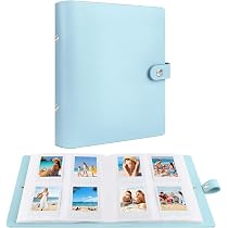 Album Foto Mini 96 Tasche Per Fujifilm Instax Mini – Copertina In Pelle PU Per Foto 7,6 Cm