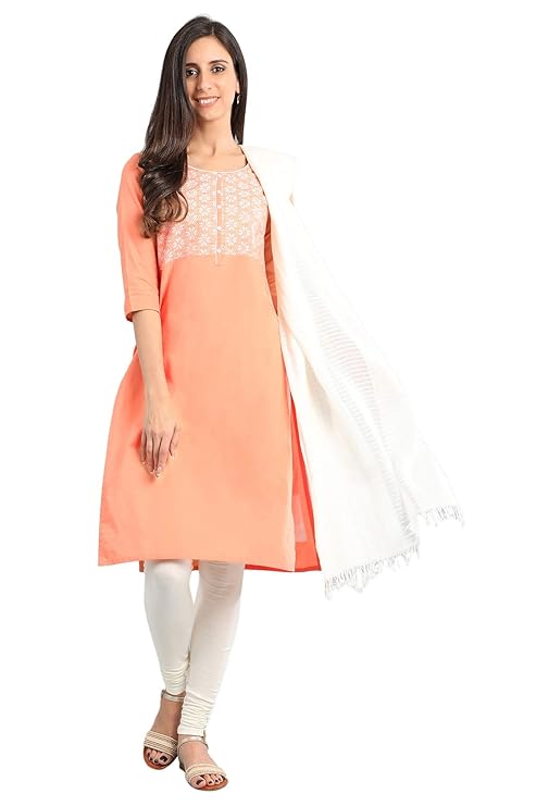 Women's cotton straight Kurta