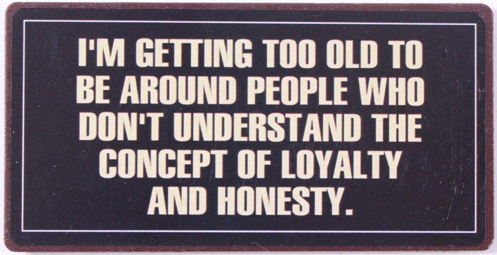 Decorative Fridge Magnet for Home I'm getting to old to be around people who... 5cm x 10cm