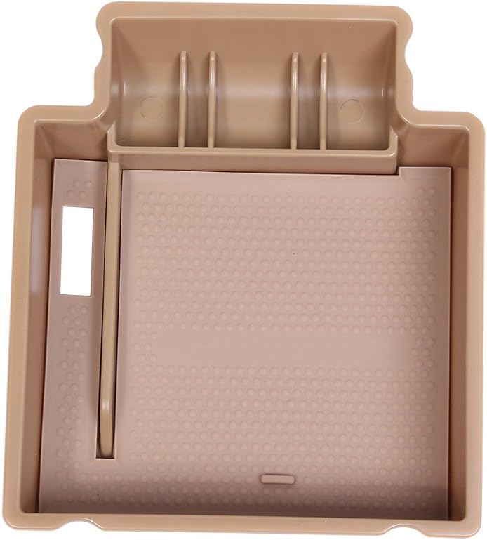 Car brown Glove Box Armrest Storage Box Container Phone Money Coin Holders For Macan 2014-2017 - Image 3