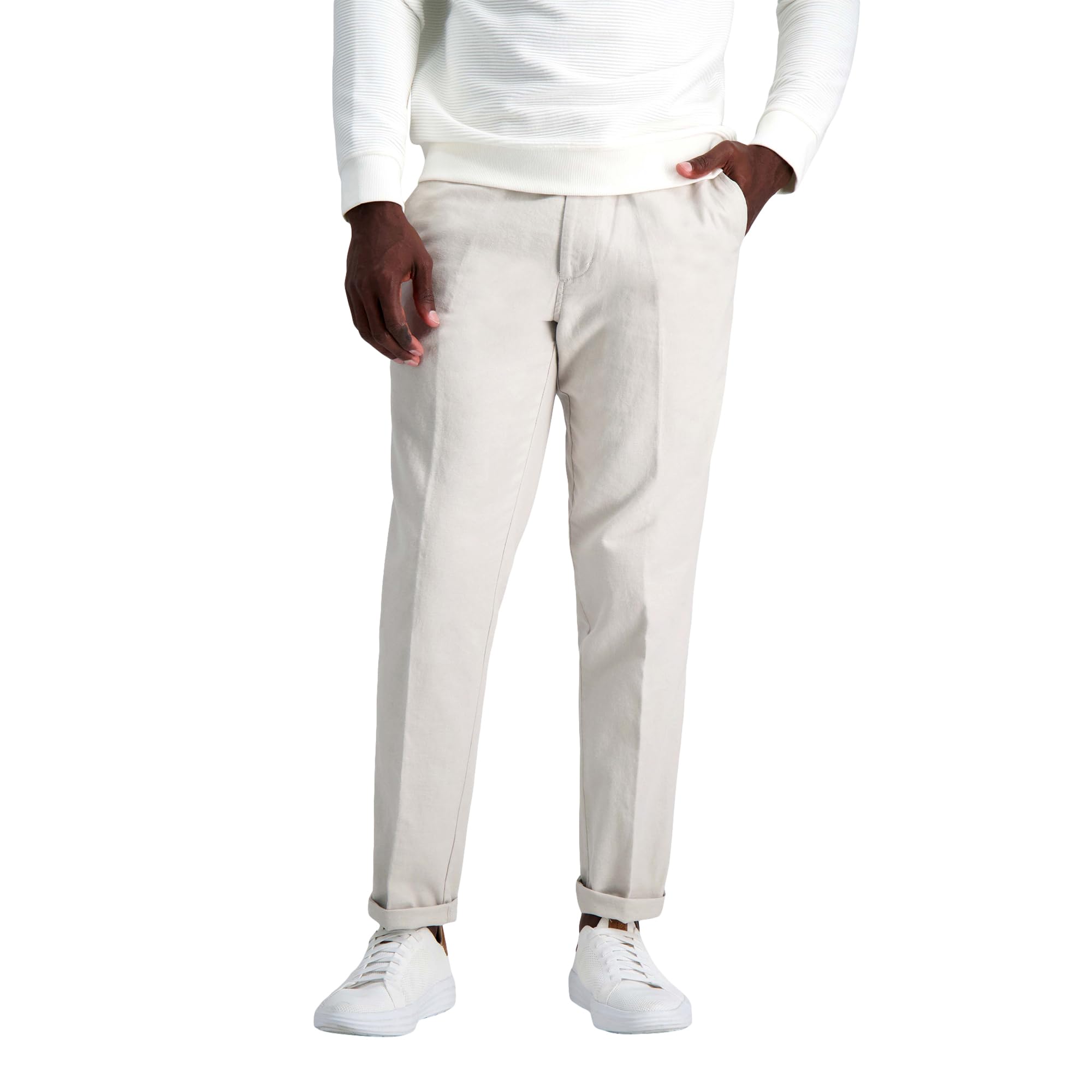 Kenneth Cole Reaction Men’s Slim Fit Linen Chino Pant