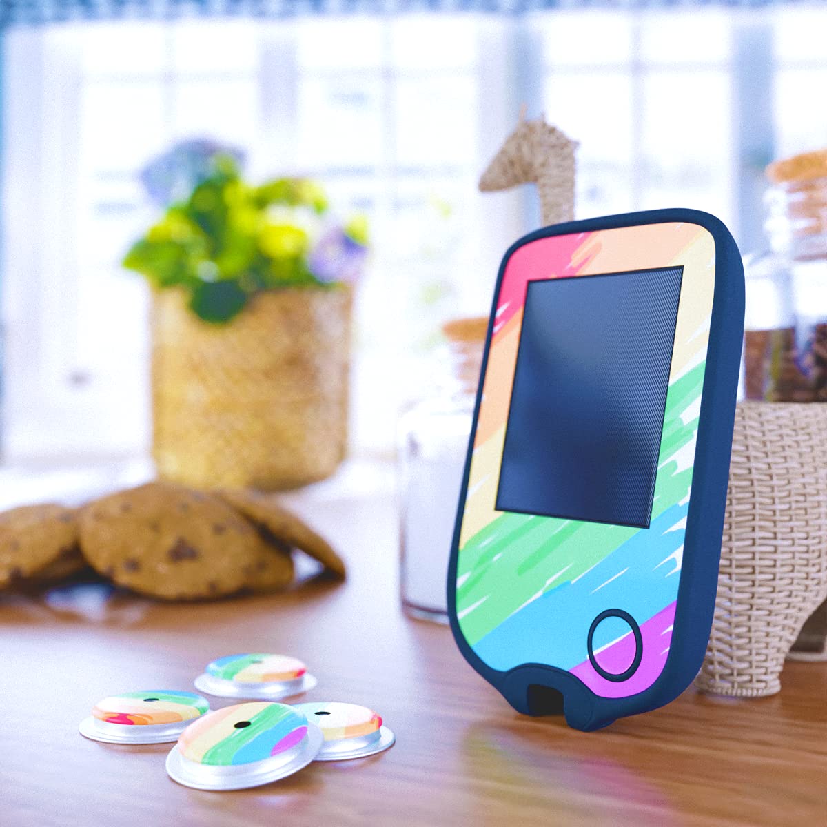 style Libre 1 and 2 Stickers for Readers and Sensors (Rainbow)