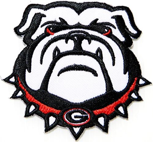Georgia Bulldogs NCAA University Logo Sign Patch Sew Iron on Applique Embroidered T shirt Jacket Costume Gift BY SURAPAN