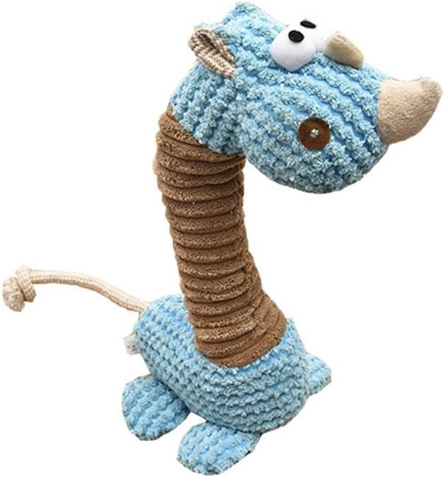 Bueer Giraffe Dog Toys Chew Toy ,Cotton Dental Teaser Rope Chew Teeth