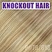 Knockout Hair Fits like a Halo Hair Extensions, 20-Inch, Human, 120 Grams, Darkest Blonde Light Blonde Mix - #12/T-03-20