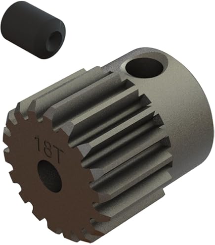 Amazon.com: ARRMA Pinion Gear 19T 0.5 MOD CNC 2.3mm Bore