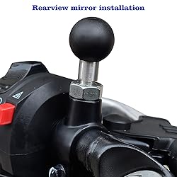 iHYTOON 1 inch Ball Mount Adapter Threaded Post