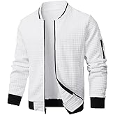 Wizoat Mens Casual Jacket Lightweight Jacket Varsity Coat