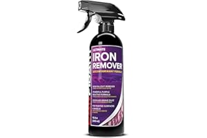 Iron Remover Car Detailing – Iron Decon Spray, Pulls Out Brake Dust, Rust & Fallout - Contaminant Removal for Car Paint & Whe