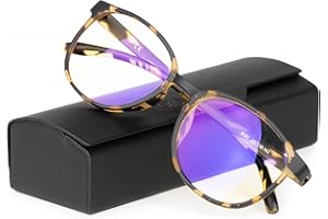 Prospek Blue Light Glasses for Women Oversized, ARTIST - Anti-Glare Computer Glasses, Stylish Fit for All Face Shapes, Lightweight and Comfortable on Nose and Ears.