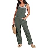 ANRABESS Overalls for Women Loose Fit Denim Overalls Adjustable Strap Jean Jumpsuit Bib Romper Spring Casual Work Outfits