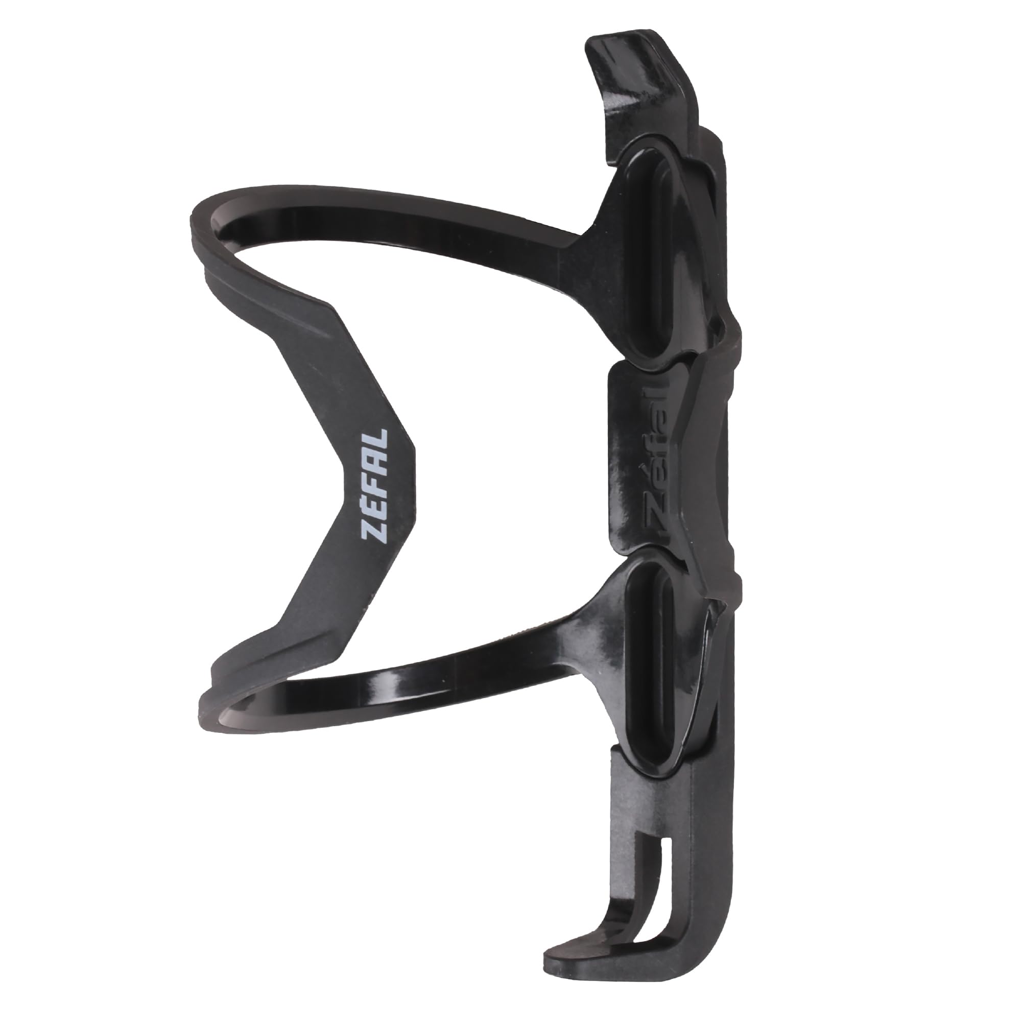 ZEFAL Pulse Z2 Lightweight Bicycle Bottle Cage - Reversible Side-Loading Bottle Holder - Perfect for Limited Space Frames - Pack of 1, Black