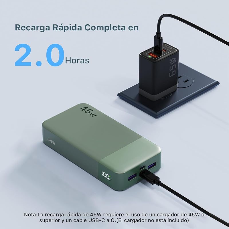 20000mAh 45W Power Bank