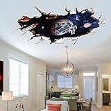 Large Blue Sky 3D Self-adhesive Removable Break