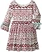 Rare Editions Little Girls' Printed Lace Dress