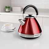 Morphy Richards 100133 Venture Pyramid Kettle Red 1.5L 3kW Rapid Boil view 8