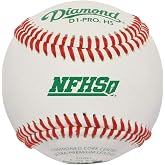 Diamond Nfhs Professional League Leather Baseballs 12 Ball Pack