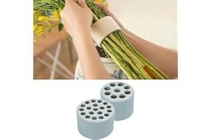 NWOMJTV 2024 Spiral Ikebana Stem Holder：Reusable Spiral Stem Holder for Vases, Bouquet Twister for Flower Arrangement, DIY Floral Art Accessory, Elegant Centerpiece Design (Green)