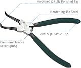 ASelected Circlip Pliers Set of 4 7in Internal External Snap Ring Pliers view 4
