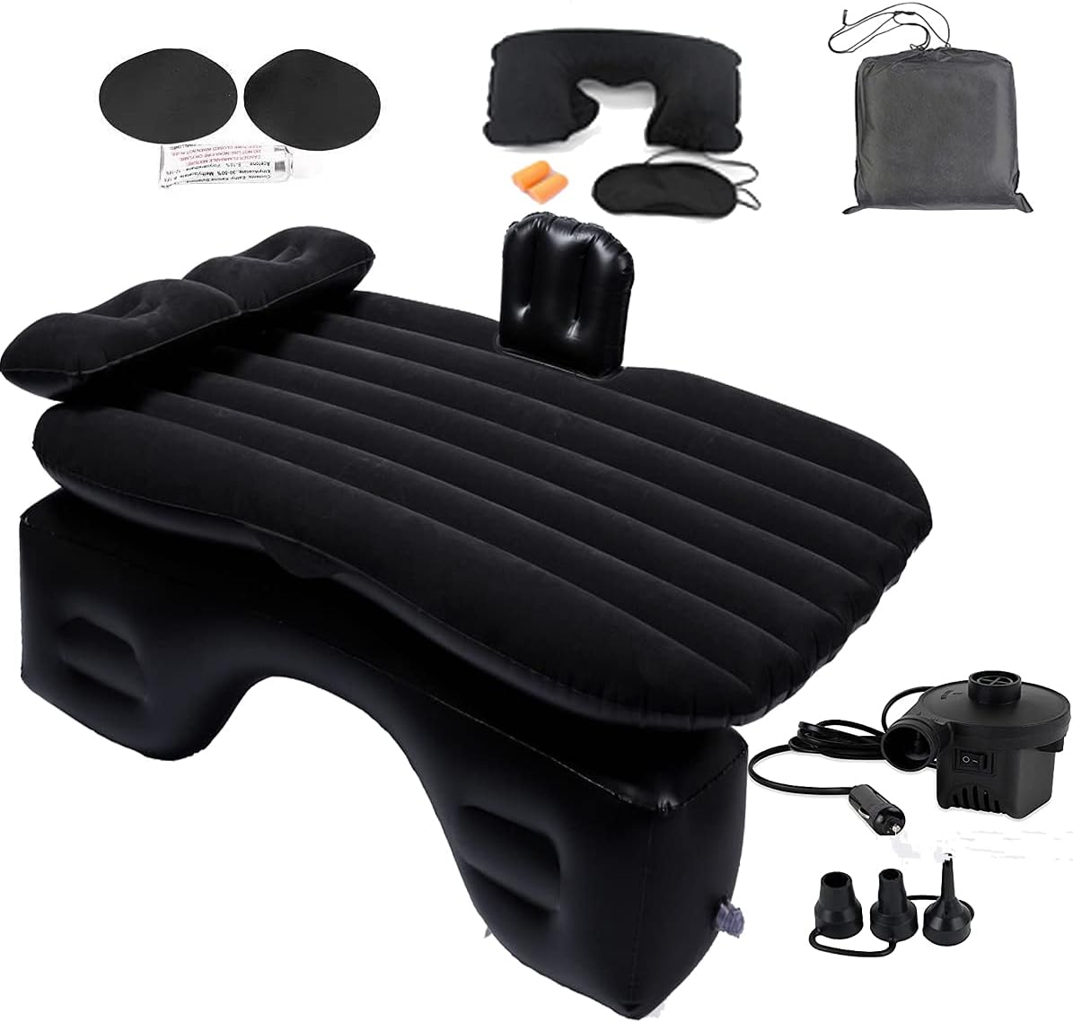 car air mattress bed with pump