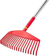 WOLF-Garten UIMC Multi-Change Leaf Rake Head Red 46.5x6.5x4.2 cm 42cm view 3