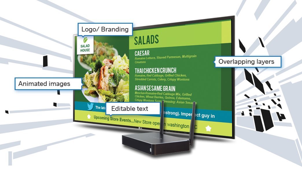 Digital Signage Powerpoint Food Presentation Animated