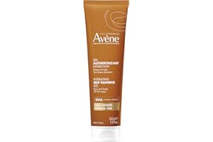 Eau Thermale Avène Hydrating Self-Tanning Gel, Natural, Luminous Tan without Sun, Suitable For Sensitive Skin, Golden and Lig