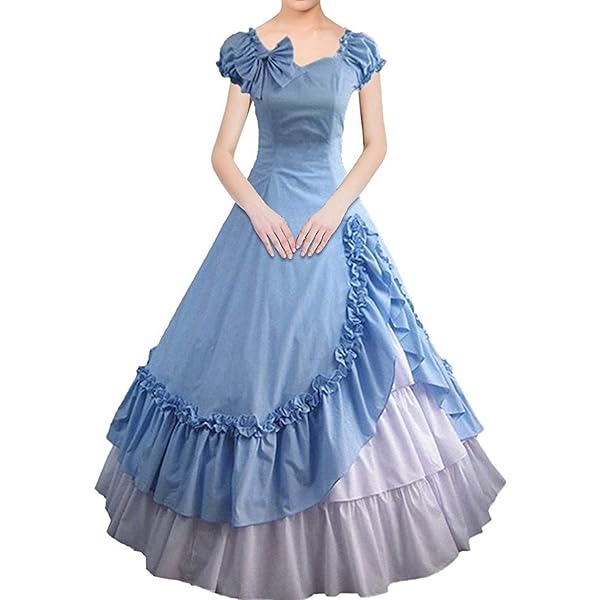 Medieval Renaissance Dress Gothic Victorian Ball Gown Dress - Southern  Belle Tea Party, Medieval Renaissance Evening Gown Halloween Victorian Gown