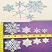 DECORA Cutting Dies 4 Pcs Christmas Snowflakes Metal Stencil Template Mould DIY Scrapbook Album Paper Card Embossing Tool