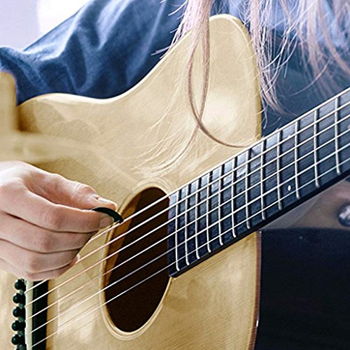 Kasmena 60Pcs Guitar Picks,Unique Guitar Gift Guitar Plectrums for Bass, Electric and Acoustic Guitars Includes 0.46mm, 0.71mm, 0.96mm - Thumbnail 4