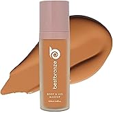 B BESTBRONZE Body Makeup Concealer, Waterproof Tattoo Cover Up & Full Coverage Body Foundation for Legs, Scars & Varicose Veins, 3.4 Fl Oz (Pack of 1) – NC47 Deepest Neutral
