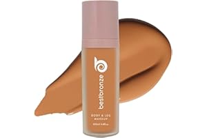 B BESTBRONZE Best Bronze Bombshell Body Makeup - Tattoo Cover Up Makeup & Body Foundation Waterproof - Tattoo Concealer Waterproof for Scars, Varicose Veins Cover Up & Leg Foundation (NC47 Deepest Neutral)