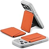 MOFT Magsafe Wallet, 8-Card Holder, Magnetic Phone Stand with Pull to Access Design, RFID Blocking, Angle Adjustment & MOVAS Minimalist Snap Field Wallet for Men Travel Essentials,Sunrise