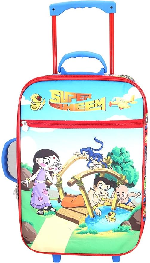 chota bheem trolley bag